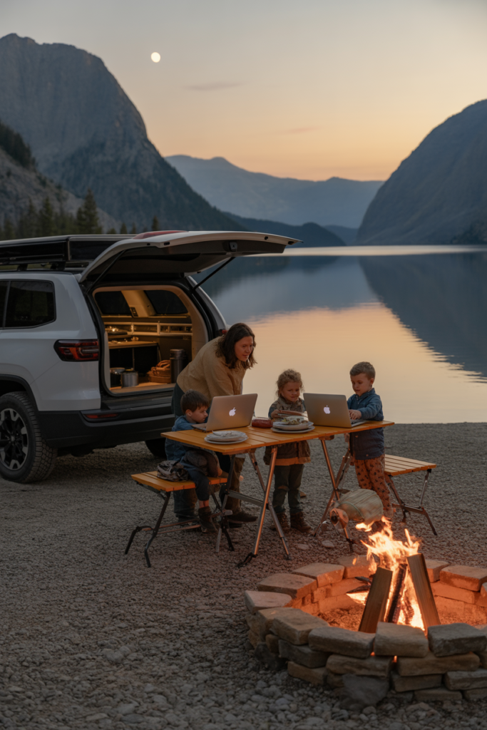 a cinematic photograph of a family campi dyffdt itu2dacf iphxla 1vqbaqg8qd6xnhptrxnugw